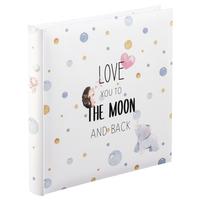 Hama To The Moon Fotoalbum Mehrfarbig 100 Blätter 10 x 15 cm Book Binding