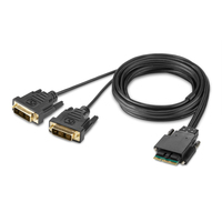 Belkin F1DN2MOD-CC-D03 DVI kabel 1,8 m 2 x DVI-D Zwart