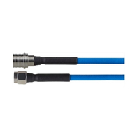 Ventev 3 m TFT402 QM-SM coaxial cable SPP-250 QMA SMA Black, Blue