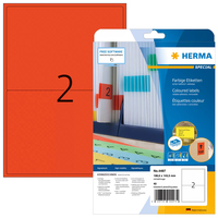 HERMA 4497 etiqueta de impresora Rojo Etiqueta para impresora autoadhesiva