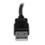 StarTech.com 3 m USB 2.0 A naar linkshoekige B-kabel M/M