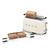 Smeg TSF02CREU Toaster 4 Scheibe(n) 1500 W Cremefarben