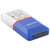 Esperanza EA134B kártyaolvasó USB 2.0 Kék, Ezüst, Átlátszó