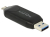 DeLOCK 91734 lecteur de carte mémoire USB/Micro-USB Noir