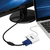 Tripp Lite U444-06N-HV4K USB-C Multiport Adapter (M/2xF) - 4K HDMI, VGA, White
