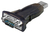 Goobay 69822 tussenstuk voor kabels USB RS-232 Zwart