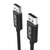 Inca IDPD-20 câble DisplayPort 2 m Noir