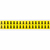 Brady 3420-A self-adhesive label Rectangle Removable Black, Yellow 32 pc(s)