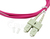 BlueOptics SFP3232FU0.5MK Glasfaserkabel 0,5 m SC OM4 Pink