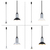 Paulmann Runa suspension lighting Flexible mount GU10 LED Anthracite, Black