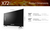 Sony BRAVIA X72K – 50” TV - KD-50X72K: 4K UHD LED - Smart TV - Android TV - Modello 2022
