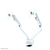 Neomounts FPMA-D750DWHITE2 uchwyt / stojak do monitorów 81,3 cm (32") Biały Biurko