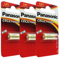 Panasonic PowerMax3 LR1, Lady Size N 3er Spar-Pack