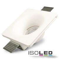 image de produit - Spot LED en plâtre encastrable GX5.3 :: carré :: décalé :: de forme conique :: blanc