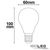Drawing - E27 LED light bulb :: 8 W :: milky :: neutral white :: dimmable