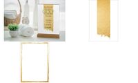 sigel papier Design "Golden frame", A4, 200 g/m2 (8204061)