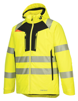 Warnschutzjacke Winter, DX4 Stretch, atmungsaktiv, wasserabweisend, Gelb-Schwarz, Gr. S