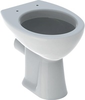Geberit Stand-Flachspül-WC RENOVA 6 L m fr Zul Abgang waagerecht we KT 201000600