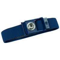 WETEC Handgelenkband, ESD, dunkelblau, 10 mm