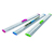 Linijka aluminiowa z uchwytem na ołówek KEYROAD Measure Clip, 30 cm, blister, mix kolorów