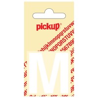 Pickup Plakletter Helvetica 40 mm Wit M