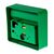 Hoyles Kunststoff Grün Feueralarm-Meldestelle, Kunststofffenster zum Abreißen, Tastensperre für Schlüsselgehäuse, T 45
