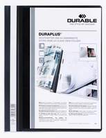 Durable DURAPLUS� A4+ Presentation Folder - Black - Pack of 25