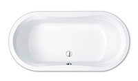 repaBAD PLUTO Oval Badewanne 180x90x46 cm Weiss