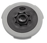 NP Durchflussmengenregler PCW schwarz Durchm. 18.7mm 6 L/min.