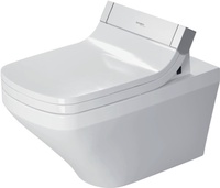 DURAVIT 2537592000 Wand-WC DURASTYLE tief, 370 x 620 mm, SensoWash HygieneGlaze