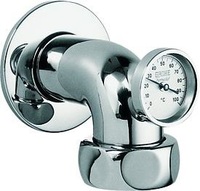 GROHE 12448000 Grohe Abgangsbogen 12448, mit Thermometer chrom