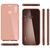 Huawei P20 Lite 360 Grad Handy Hülle von NALIA, Cover Etui Rundum Schutz Case Rose Gold