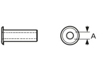 Knickschutztülle, Kabel-Ø 14,27 mm, für Kabelklemmen, L 60.33 mm, Gummi, schwarz