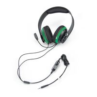 Hx200 Headset Wired Head-Band Black, Green
