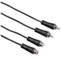 1.5M 2 X Rca M/F Audio Cable Black Egyéb