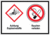 Sicherheitszeichen-Schild - Rauchen verboten, Rot/Schwarz, 14.8 x 21 cm, Weiß