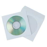CD-Hüllen Papier, 50 Stück Q-CONNECT KF02206
