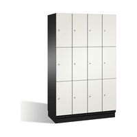 Cambio 3-fold compartment locker