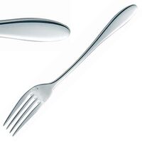 Chef & Sommelier Lazzo Dessert Fork Made of Stainless Steel 185mm Pack of 12