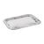 APS Semi-Disposable Party Tray with Embossed Edges - Chrome Plated 410X310mm