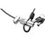Dacomex câble antivol Clip-Câble à clé avec attache vis sécurisée