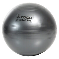 TOGU Gymnastikball Powerball ABS Sitzball Büroball Fitnessball 45 cm, Anthrazit