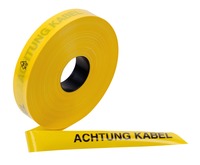 3M™ Trassenwarnband "Achtung Kabel", 40 mm x 250 m, 0,15 mm