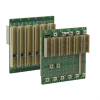 SCHROFF CPCI-backplane, systeemsleuf rechts, 3 HE, 8 sleuven, 32-bit, 5 V VI/O