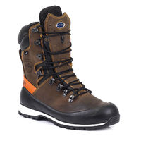 FORESTRY CHAINSAW BOOTS 1PR BROWN 8