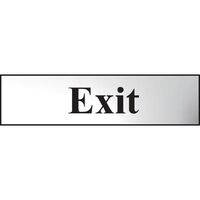 Exit sign