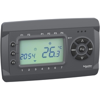 Bedienterminal, Modicon M171, LCD Display, 2 AA, Uhr, bündiger Einbau, grau