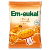 Em-eukal Honig Bonbons, Hustenbonbon, 75g Beutel
