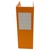 IRISOffice merevfalú 9cm karton narancssárga iratpapucs