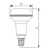 LED Lampe CorePro LEDspot, 36°, R50, E14, 4,3W, 2700K, dimmbar
